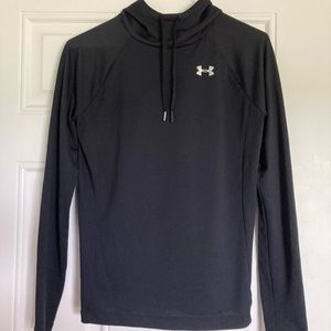 Girls Hooded Under Armor Longsleeve